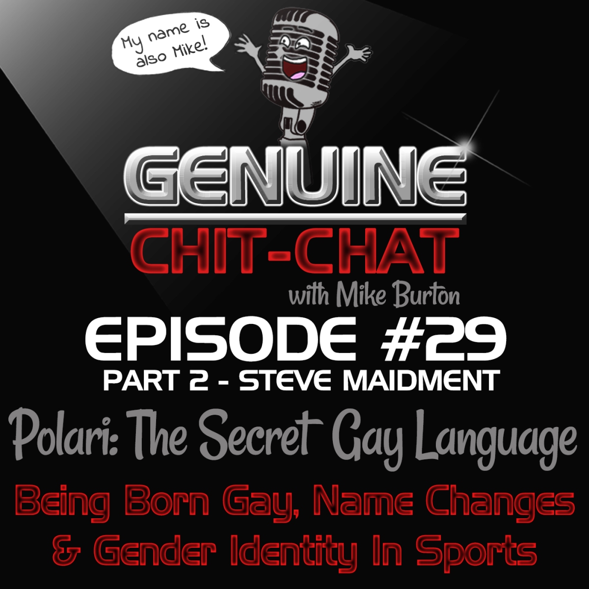 Polari: The Secret Gay Language – Being Born Gay, Name Changes & Gender Identity In Sports: GCC #29 Part 2 with Steve Maidment